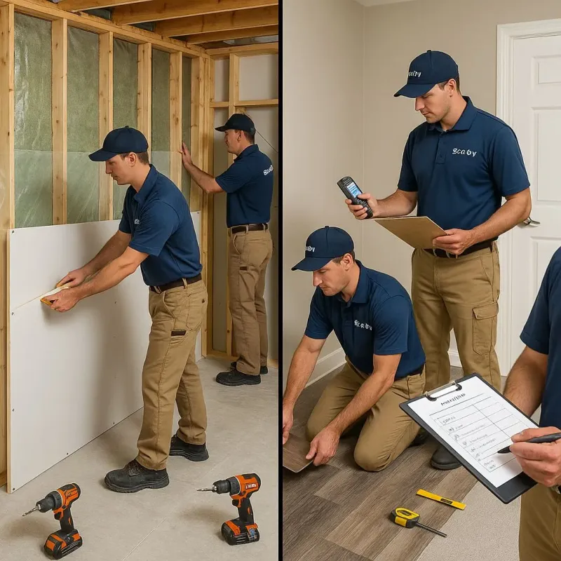 Repairs and Reconstruction process in Franklin, NC